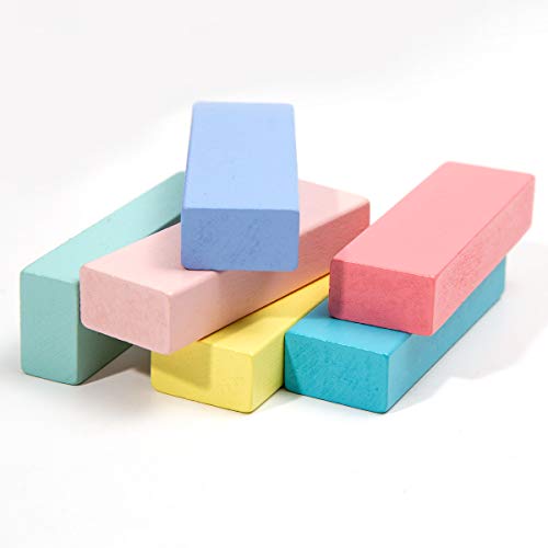 51 piezas de bloques de juego coloridos de Tumble Tower Juego de mesa apilable para niños Juguetes educativos para niñas Niños de 3-14 años (multicolor)
