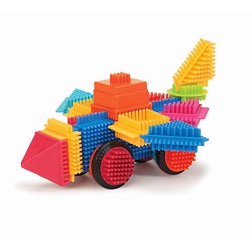 80pcs Bristle Blocks in Jar, Multicolor (3102Z)