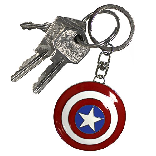 ABYstyle - MARVEL - Llavero 3D - Captain America blinda