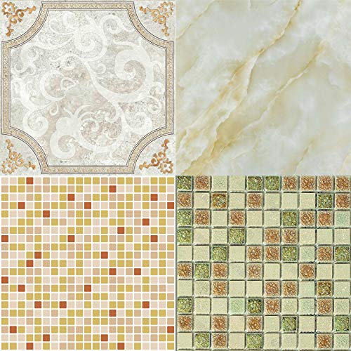 Accesorio para muebles de casa de muñecas, 1/12 adhesivo para pared de casa de muñecas para cocina, baño, accesorio en miniatura