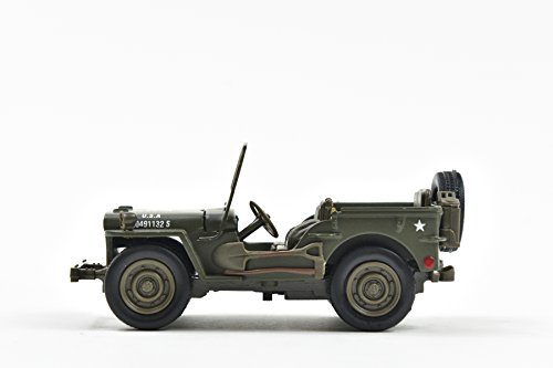 Ak Sport Jeep Militar Willis Misión, Color Verde (Newray 301005)