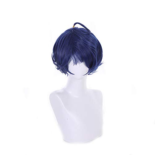 Anime WONDER EGG PRIORITY Ohto Ai Cosplay peluca pelo azul para mujeres Halloween carnaval fiesta regalo