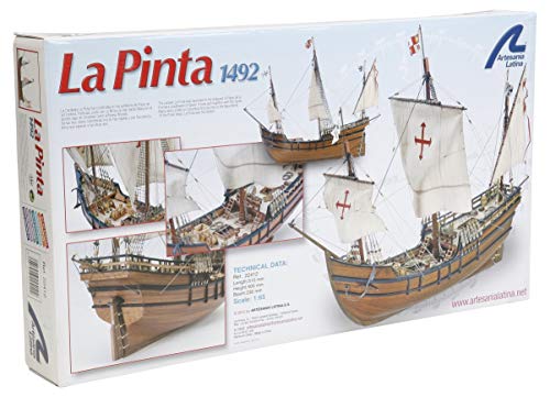 Artesanía Latina 22412. Maqueta de Barco en Madera Carabela La Pinta 1/65