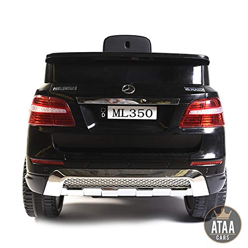 ATAA Mercedes ML350 Licenciado batería 12v - Negro - Grandes Dimensiones 110*67*53cm