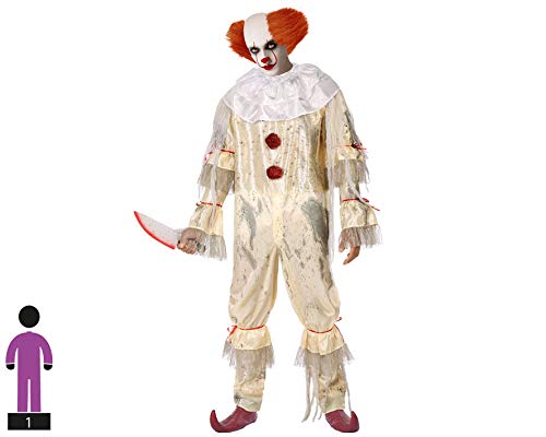 Atosa Disfraz Payaso Macabro Adulto M
