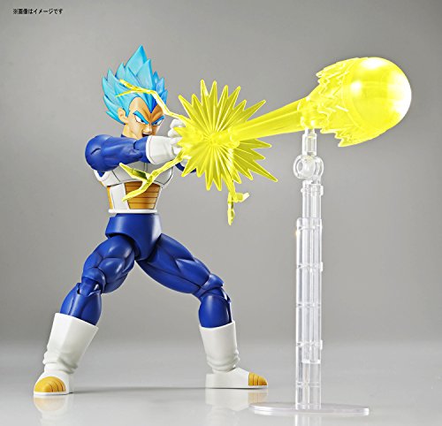 BANDAI Model Kit 19766 – 58577 Figure Rise – Super Saiyan God Vegeta, 15 cm