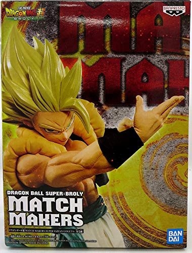Banpresto Dragon Ball, Match Makers, Super Saiyan Gogeta, Multicolor, 16cm (Bandai 39651)