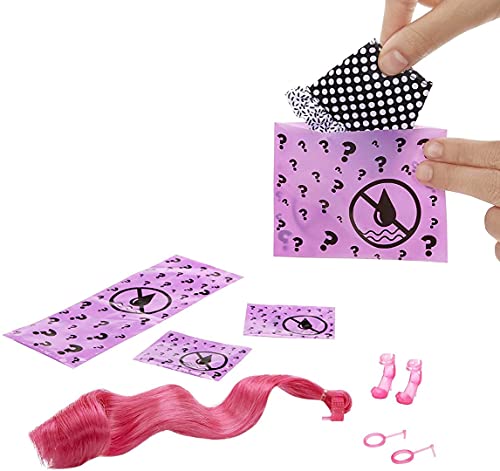 Barbie Color Reveal, muñeca sorpresa color monocromático con accesorios de moda sorpresa (Mattel GTR94)