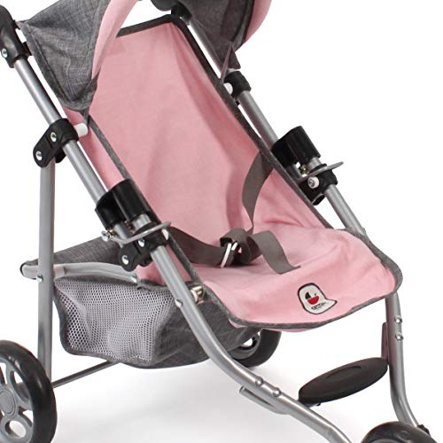 Bayer Chic 2000 612 15 Joging Lola - Cochecito para muñecas, color rosa