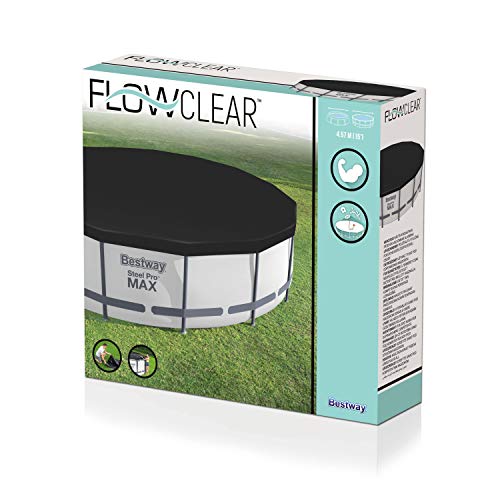 Bestway BW58038-19 Flowclear-Lona Protectora de PVC diámetro de 470 cm