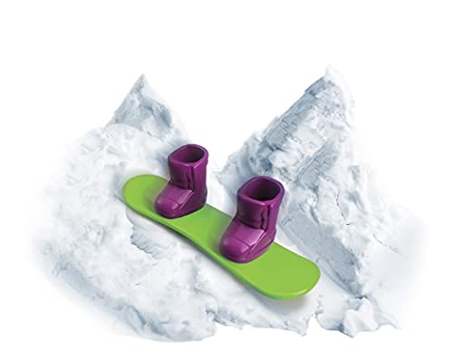 Bizak- Copos Magicos Parque de Snowboard Pack, Color blanco (63354400)