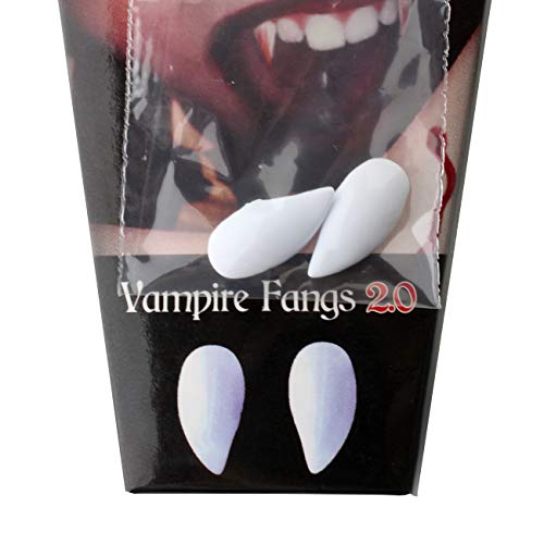 Caninos de Dientes de Vampiro Blood Sucker con Material de impresión termoplástico, ¡sujeción Vampiro, Halloween, Vampiro, Zombi, Demonio, Bruja, Colmillos