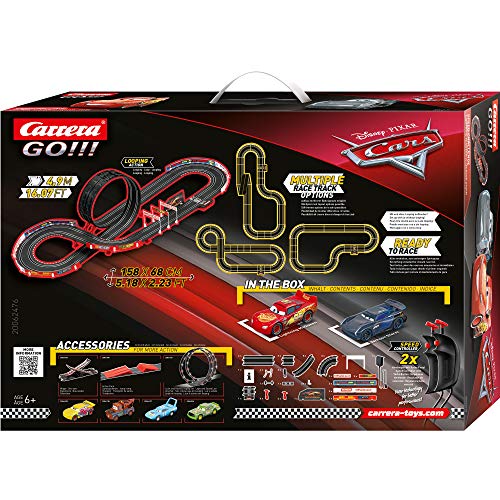 Carrera- Disney·Pixar Cars-Speed Challenge The Movie Coche, Multicolor (20062476)