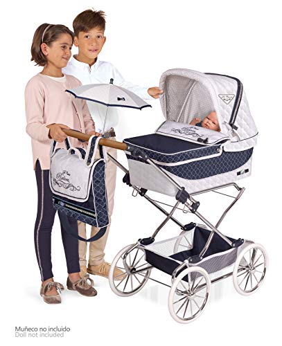 Carro de Muñecas Coche Plegable Reborn Classic Romantic Decuevas 82037
