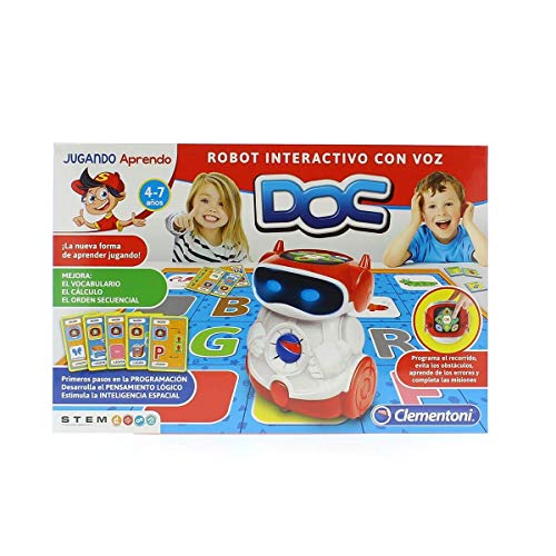 Clementoni - Doc el Robot (Clementoni 55176.7), color/modelo surtido, tablero montado 94 x 69 cm