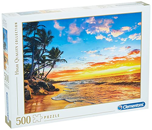 Clementoni Puzzle 500 Piezas Paradise Beach, Color (35058.2)