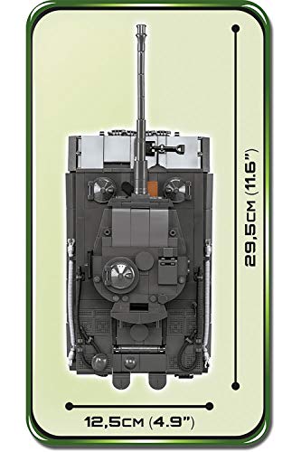 COBI 2538 PzKpfw Vi Tiger Ausf.E - Bloques de construcción, Color Negro