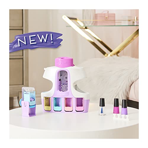 Cool MAKER GO Glam U-nique salón de uñas con Sello portátil, 5 cápsulas de diseño y Secadora, Kit de uñas para niños de 8 años en adelante