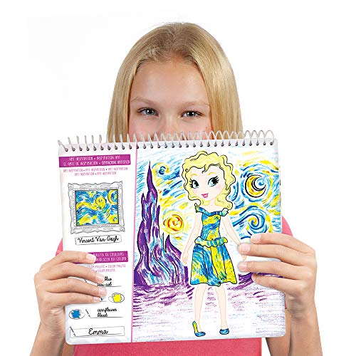CRAYOLA- Album Arte Y Moda Creaciones, Multicolor, único (26200)
