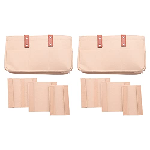 Creely 2 x organizador de pañales para bebé, cesta de almacenamiento portátil para guardería, cesta de almacenamiento de coche para juguetes