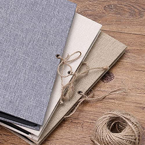 CZXKJ Colección de álbumes 28 x 21cm 30 Hojas de Papel Foto álbum de Fotos Scrapbook scoen reclutable reclutable Libro Negro páginas de Memoria Libro Grabar Familia Empresa de Bodas, Familia,