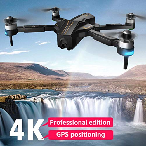 DCLINA Drone 30Mins Flight, GPS Drone con cámara para Adultos 4K UHD FPV, GPS RC Quadcopter con Motores sin escobillas, Distancia Control Remoto 1000M, Retorno automático, cámara Gran Angular 110 °