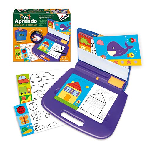 Diset-Yo aprendo a Dibujar, Color Surtido, 318 x 201 x 53 (63757) + Yo Aprendo A Leer Juego Educativo A Partir de 5 Años