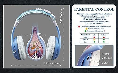 Disney Frozen Congelados - Auriculares para la música (Anna y Elsa)