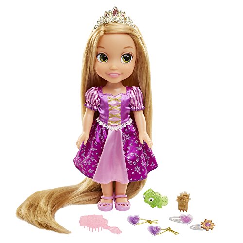 Disney Princess 72512 – 11L Rapunzel con Pelo Extra Largo, Lila, 35 cm