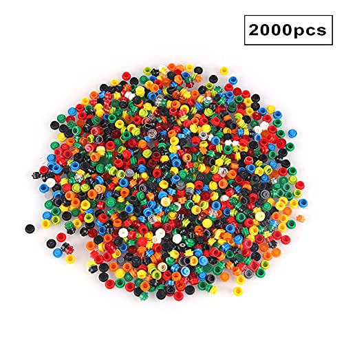 Dr.Bricks 2000 bloques de puntos compatibles con LEGO Art Mosaic Painting Poster (Color Radom)