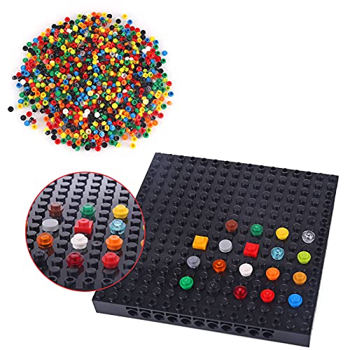 Dr.Bricks 2000 bloques de puntos compatibles con LEGO Art Mosaic Painting Poster (Color Radom)