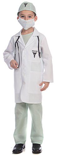 Dress Up America Disfraz de Disfraz De Lujo Doctor Dressup para niños
