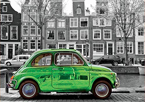 Educa - Coche en Ámsterdam Puzzle, 1000 Piezas, Multicolor (18000)