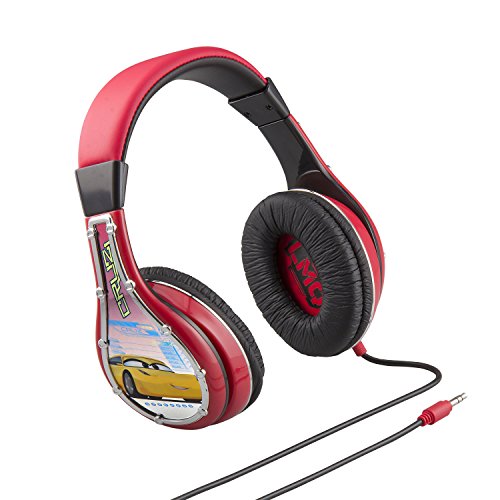 eKids CR-140 Cars - Casco de Moto, Color Rojo