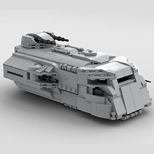 Elroy369Lion Imperial Texler 906 - Camión blindado compatible con Lego Star Wars, MOC DIY Construcción Sci-Fi Stars Space Wars Colección Juguetes de construcción MOC-87842 (538 piezas)