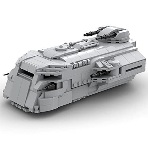Elroy369Lion Imperial Texler 906 - Camión blindado compatible con Lego Star Wars, MOC DIY Construcción Sci-Fi Stars Space Wars Colección Juguetes de construcción MOC-87842 (538 piezas)