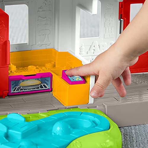 Fisher-Price Little People HCJ46 - Casa de Juegos para niños y niños en Edad Preescolar, de 1 a 5 años, en alemán
