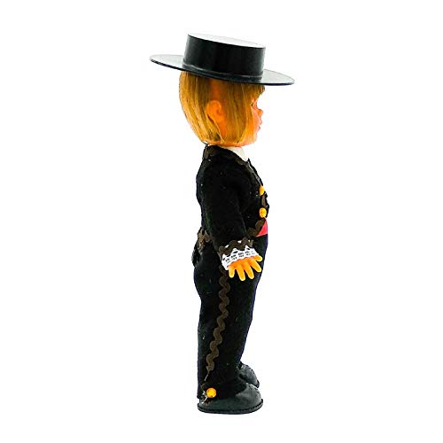 Folk Artesanía Muñeco colección Regional 25 cm. Vestido típico Extremeño Extremadura, Fabricado en España Muñecas