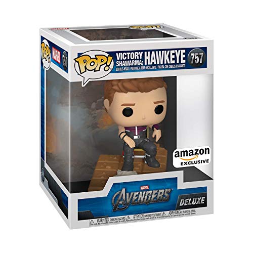 Funko 54900 POP Deluxe: Marvel- Hawkeye Shawarma - Exclusive