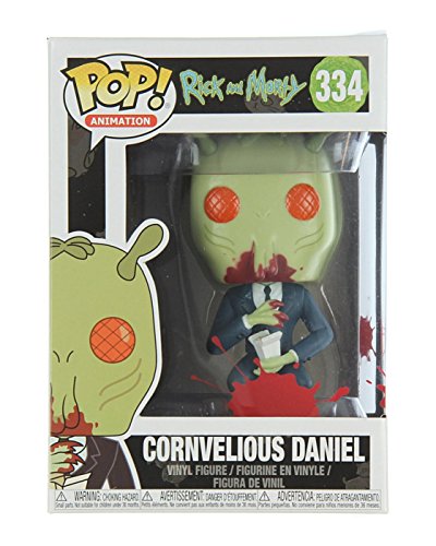 Funko Pop!- 28449 Rick and Morty Rick & Morty: Cornvelious Daniel con Mulan Sauce, Multicolor