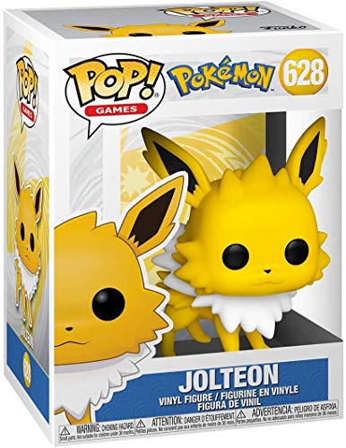 Funko Pop! Games: Pokemon - Figura de vinilo Jolteon (incluye funda protectora compatible con caja de pop)