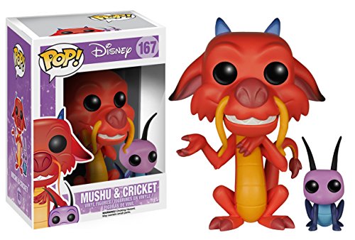 Funko Pop Vinyl: Disney: Mulan: Mushu & CRI-Kee, Multicolor (5898)