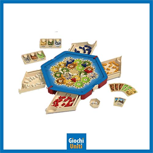 Giochi Uniti GU389 I Coloni di Catan Compact - Juego de Mesa (en francés)