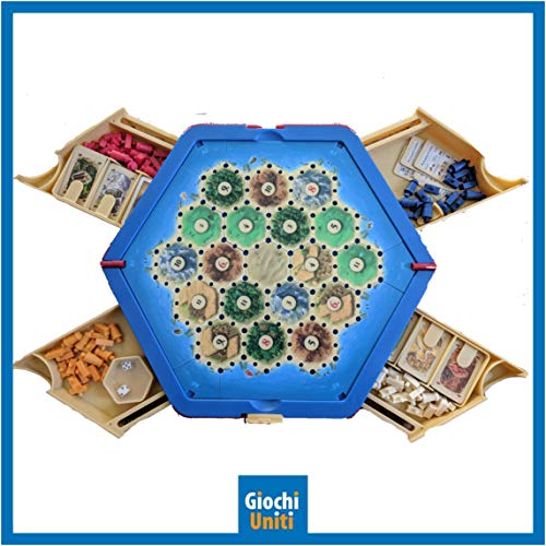 Giochi Uniti GU389 I Coloni di Catan Compact - Juego de Mesa (en francés)