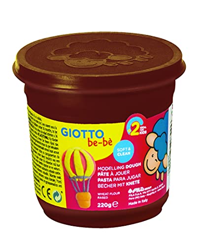 Giotto Be-Bè Pasta Para Jugar 220 G . Schoolpack 8 Uds.+Accesorios