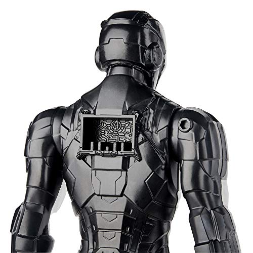 Hasbro Avengers- Avengers - Marvel'S War Machine (Figura de acción de 30 cm con Blaster Titan Hero Series Blast Gear) (E7880EL7)