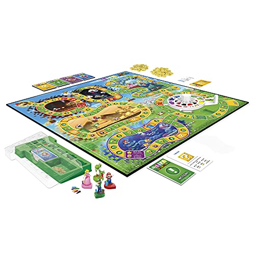 Hasbro Gaming El Juego de la Vida: Super Mario Edition Juego de Mesa para niños de 8 años en adelante