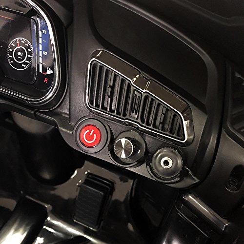 HOMCOM Coche Eléctrico para Niño Mayores de 3 años Audi R8 con Mando a Distancia MP3 USB Luces y Sonidos Apertura de Puerta 123x71x49cm Carga 30kg