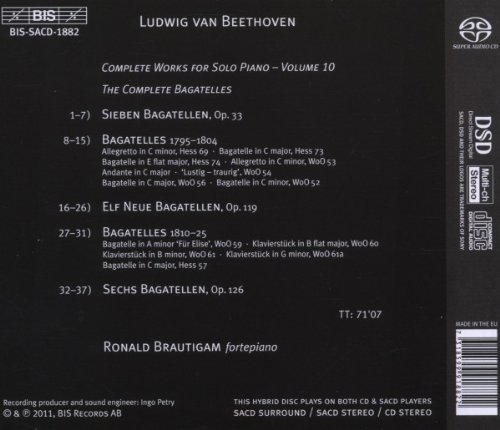 Intégrale des oeuvres pour piano vol.10