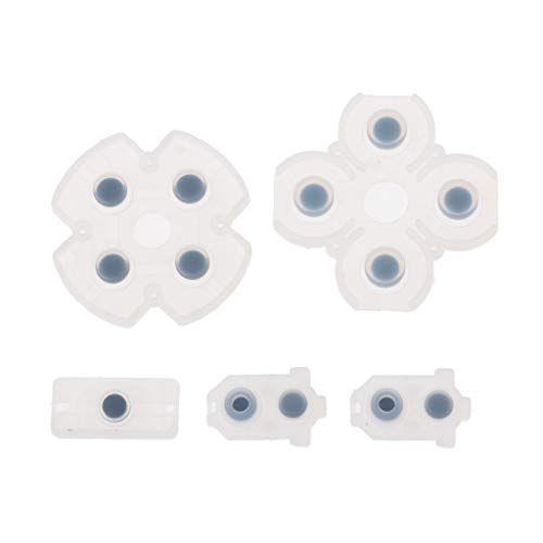 IOOOFU Para 4 Almohadillas de Goma de Silicona conductora del Controlador PS4 Almohadilla JDS JDM 030